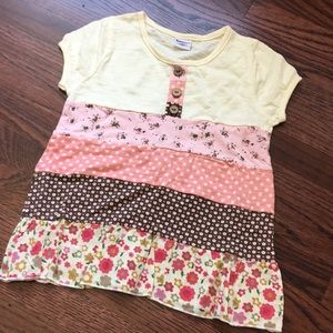 Girls 6 vintage inspired top